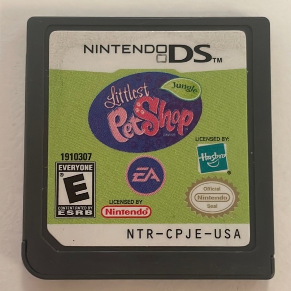Nintendo Other - LITTLEST - PET SHOP - Nintendo DS -  JUNGLE Cartridge only